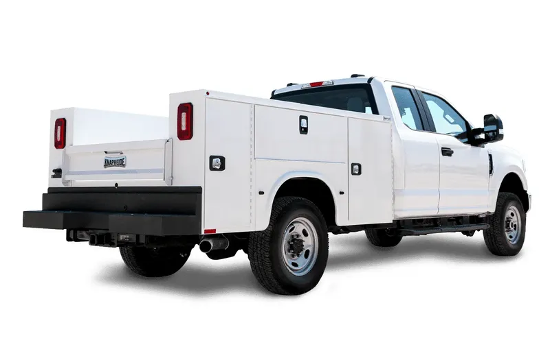 Knapheide service body mounted on a Ford Super Duty chassis